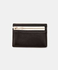 DIGAWEL  THREE FOLD PURSE【BLACK】