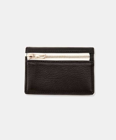 DIGAWEL  THREE FOLD PURSE【BLACK】