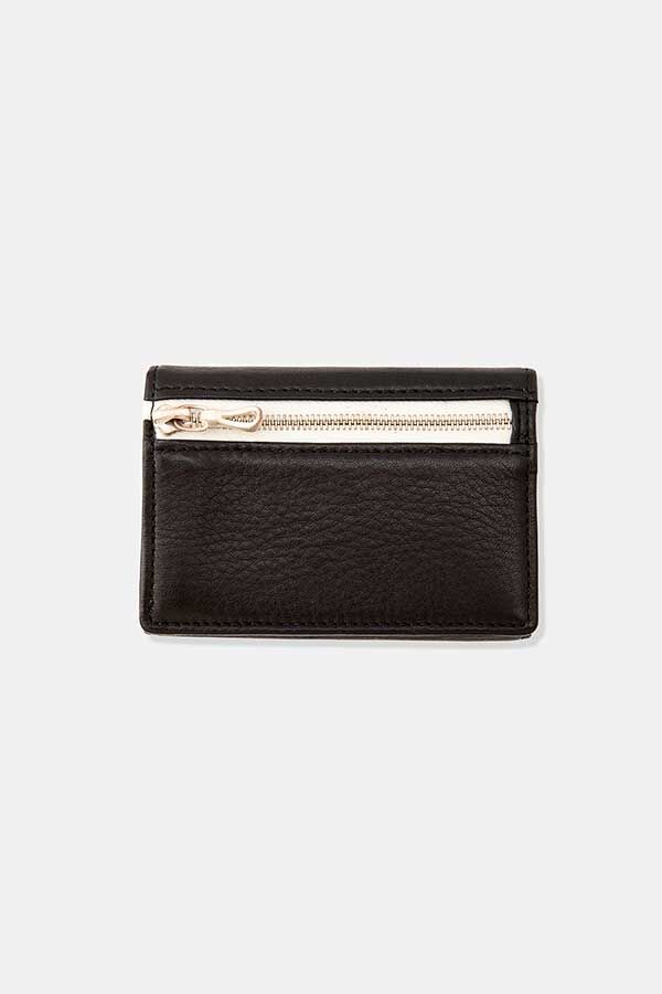 DIGAWEL THREE FOLD PURSE【BLACK】 | welles