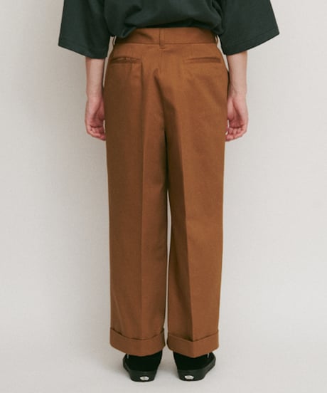 DIGAWEL CP cropped slacks ① 【CAMEL】