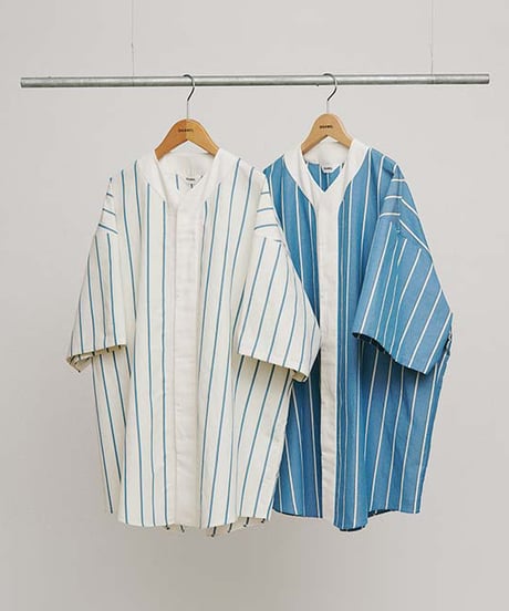DIGAWEL Baseball S/S shirt【WHITE】