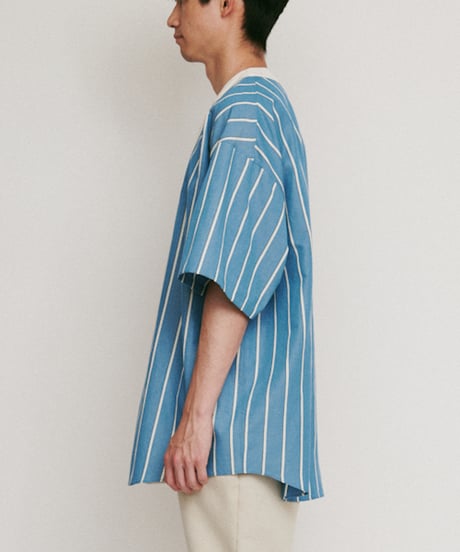 DIGAWEL Baseball S/S shirt【BLUE】