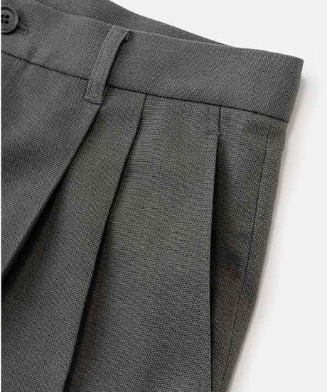 DIGAWEL  2 Tuck Tapered Pants【GRAY】