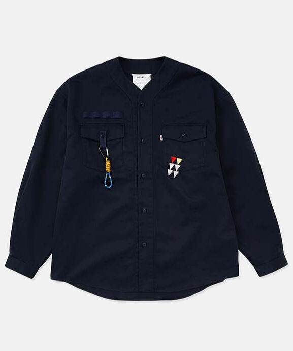 DIGAWEL＊シンプルネイビーシャツ DIGAWEL【ディガウェル】Dress shirt 