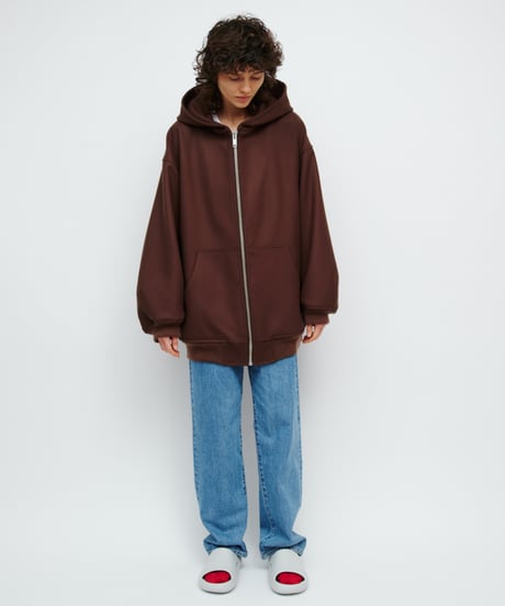 DIGAWEL Active hoodie jacket【BROWN】