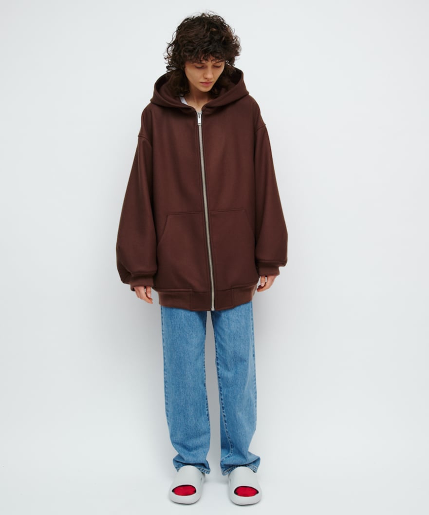 DIGAWEL Active hoodie jacket【BROWN】 | welles