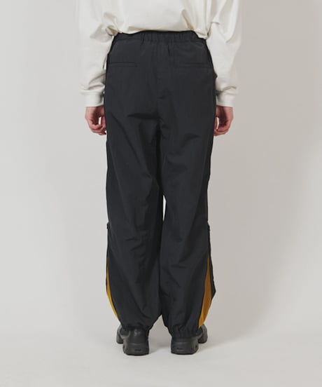DIGAWEL  Side zip Nylon Pants【BLACK】