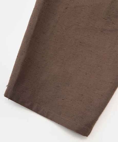 DIGAWEL  2 Tuck Tapered Pants【BROWN】