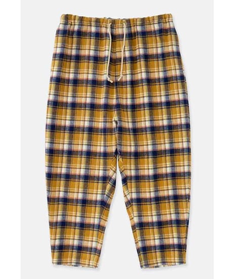 DIGAWEL  Sarrouel Pants① check【MUSTARD】