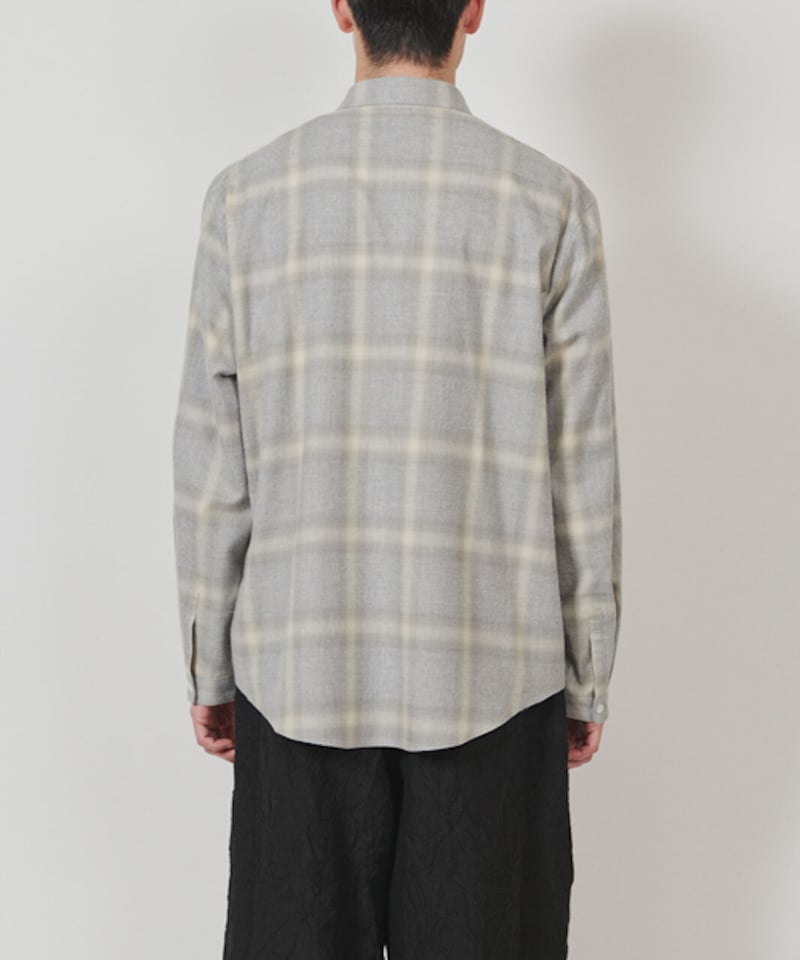 DIGAWEL 　Check Shirt generic GRAY DIGAWEL Shirt(generic)① Check【GRAY】 | welles