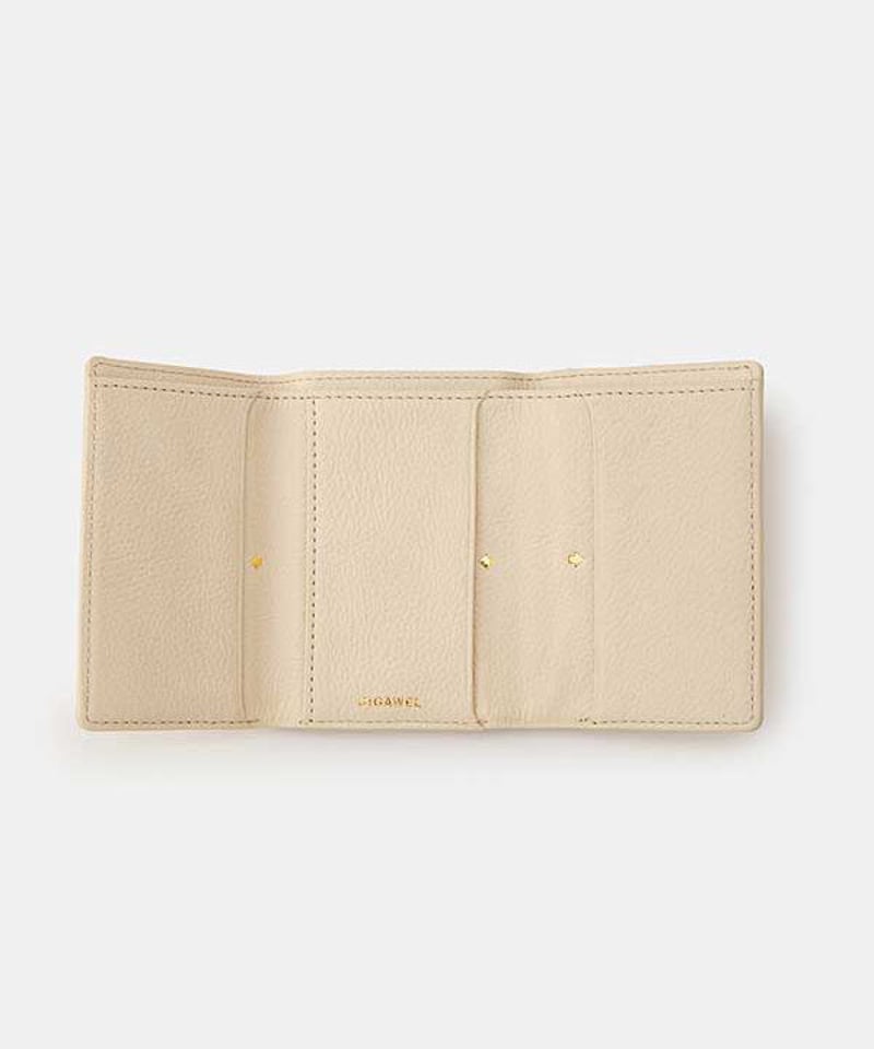 DIGAWEL THREE FOLD PURSE【WHITE】 | welles
