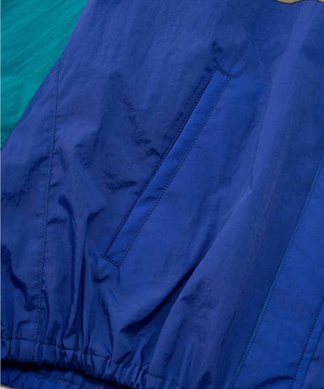 DIGAWEL  Cup shoulder Blouson【GREEN×PURPLE】