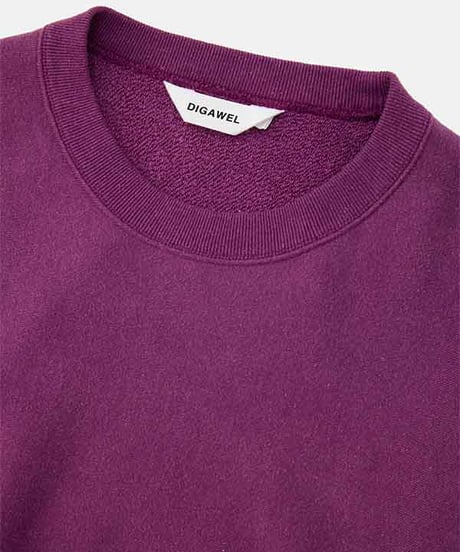 DIGAWEL Sweatshirt (fade)【FADE PURPLE】