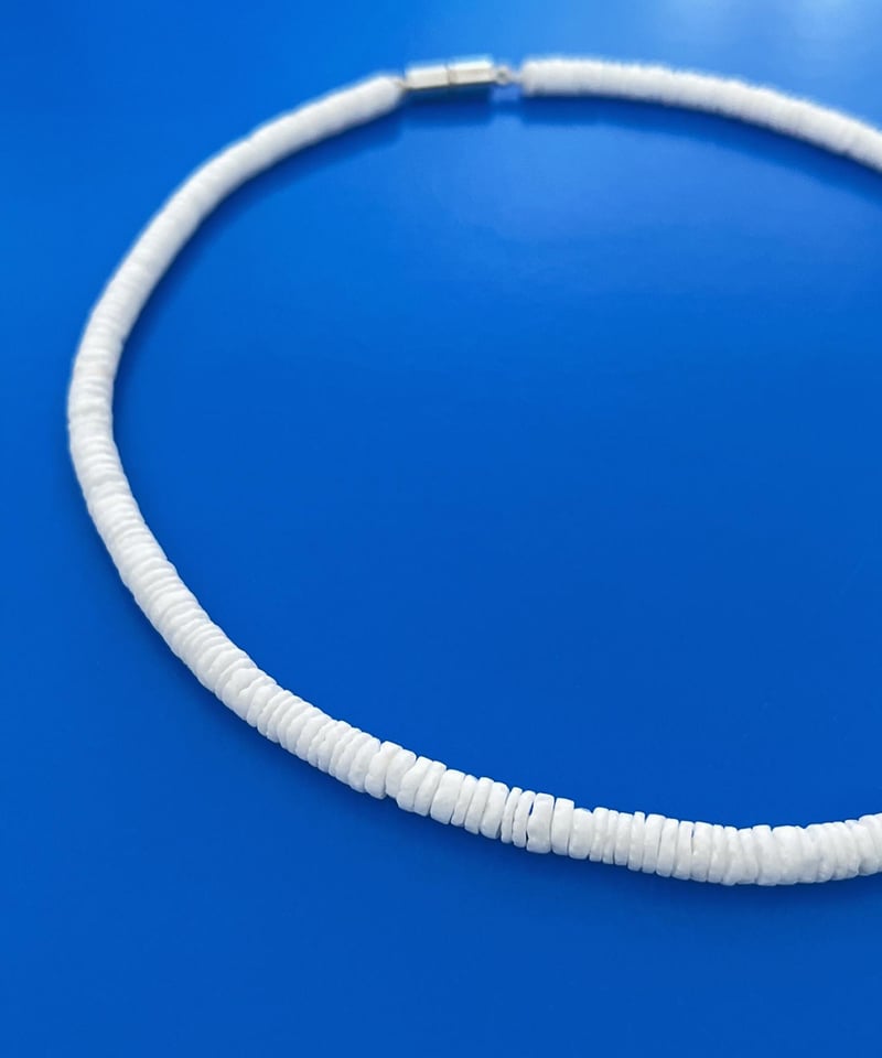 D0656S 新品 クレスト ジェイプレス×ディガウェル シェル ネックレス DIGAWEL × J.PRESS「CRST」 White Shell Necklace 55