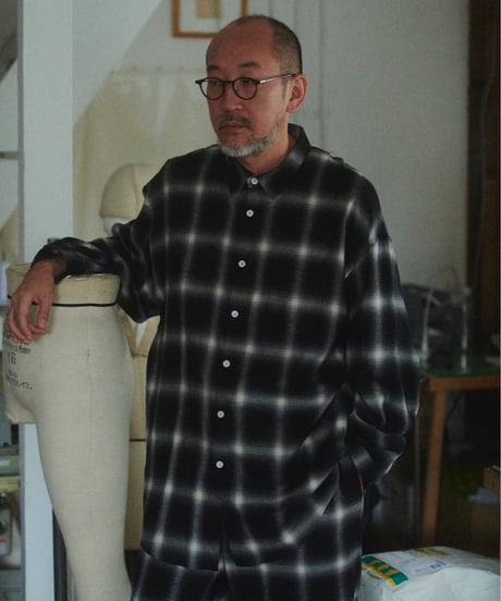 DIGAWEL  Oversized Shirt【BLACK】