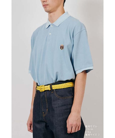 DIGAWEL × J.PRESS「CRST」 Polo Shirts【SAX】