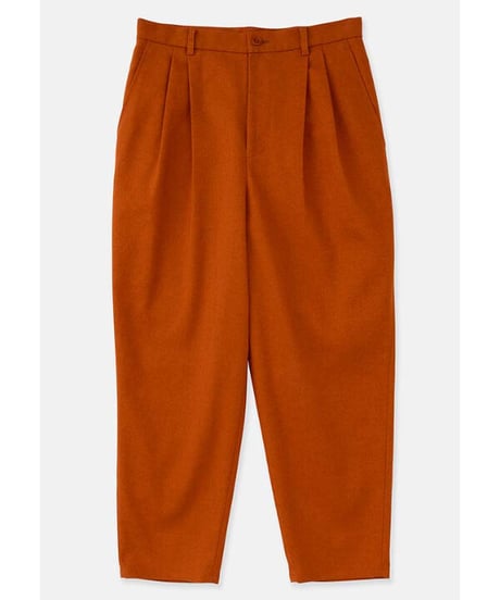DIGAWEL  2 Tuck Tapered Pants【ORANGE】
