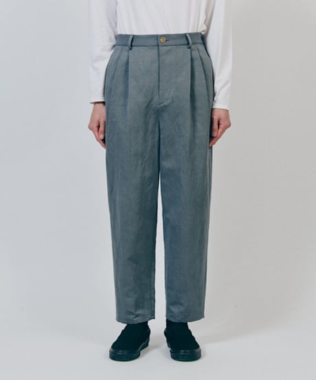 DIGAWEL  2Tuck Tapered Pants【GRAY】