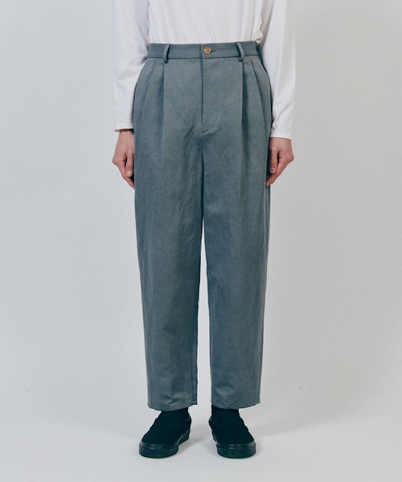 DIGAWEL 2Tuck Tapered Pants【GRAY】 | welles
