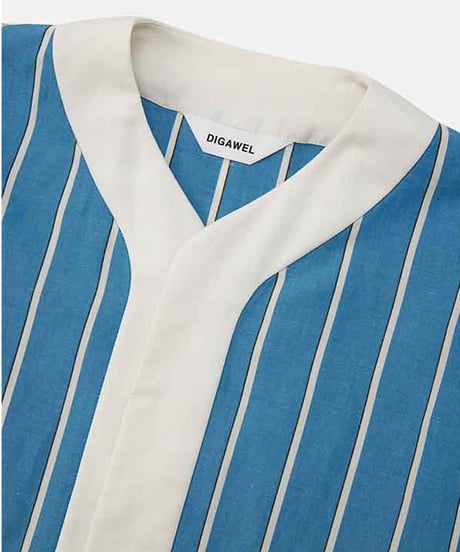DIGAWEL Baseball S/S shirt【BLUE】