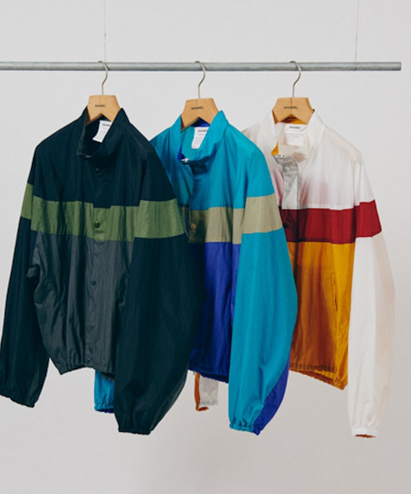 DIGAWEL Cup shoulder Blouson【BLACK×GRAY】 | welles