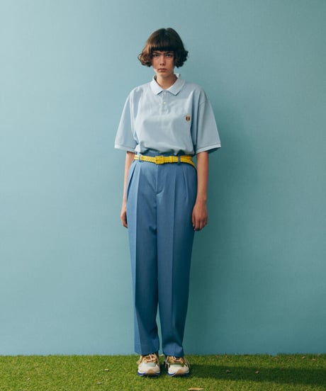 DIGAWEL × J.PRESS「CRST」 Polo Shirts【SAX】