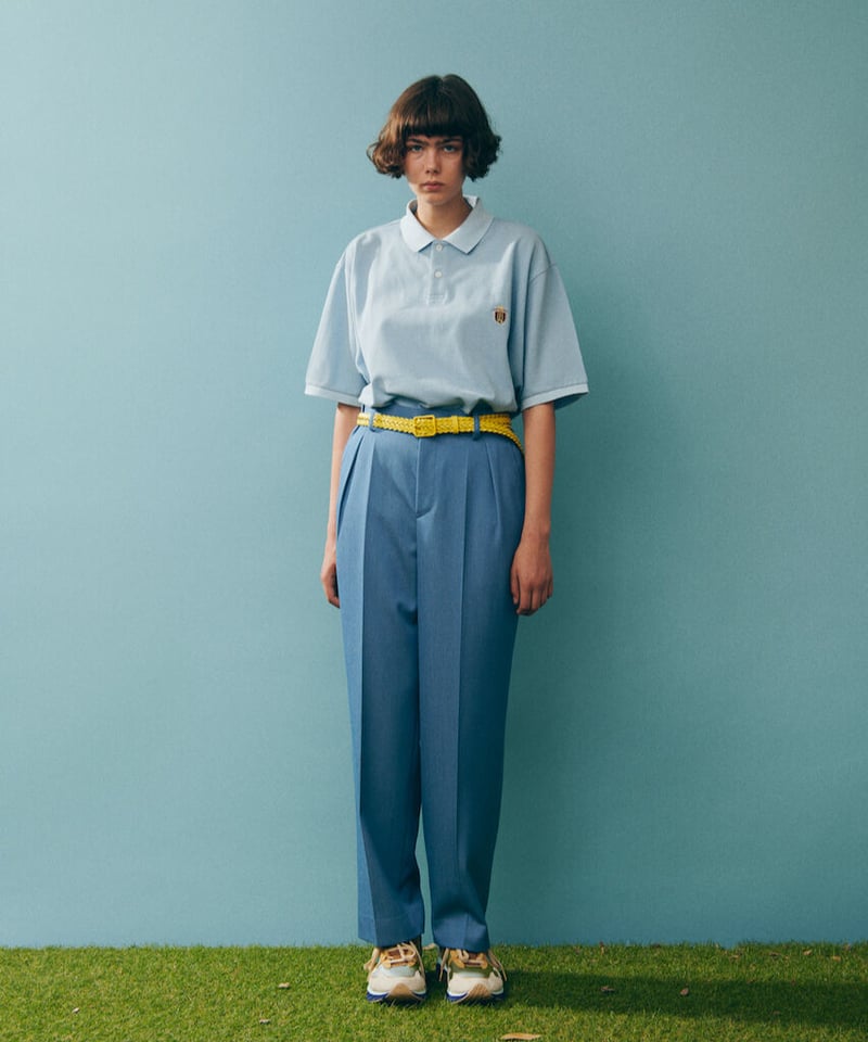 最終値下げ！　CRST DIGAWEL J. PRESS POLO SHIRT DIGAWEL × J.PRESS「CRST」 Polo Shirts【SAX】 | welles