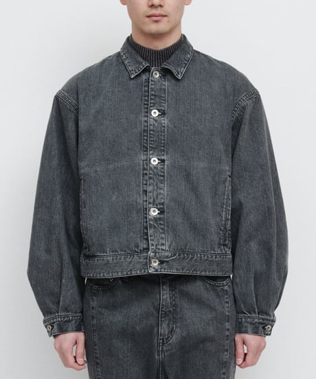 DIGAWEL Jean jacket【FADE BLACK】