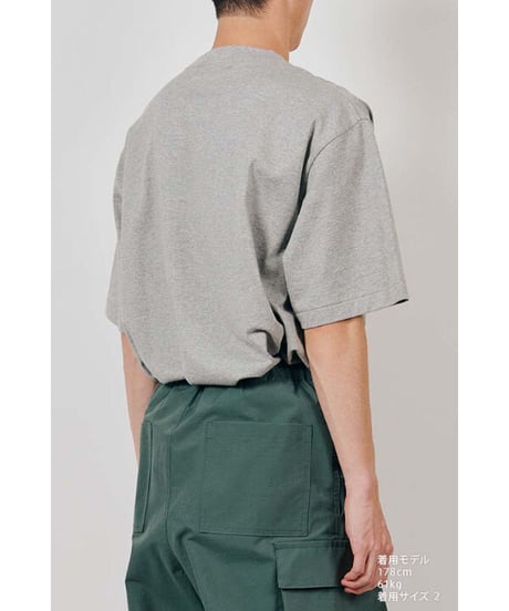 DIGAWEL × J.PRESS「CRST」 Pocket T-shirts【GRAY】