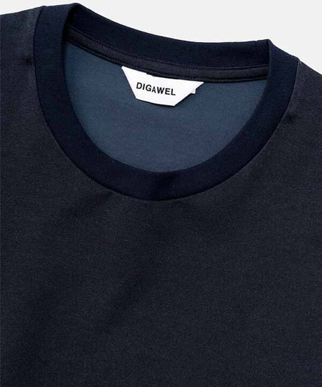 DIGAWEL  Oversized T-shirt【NAVY】