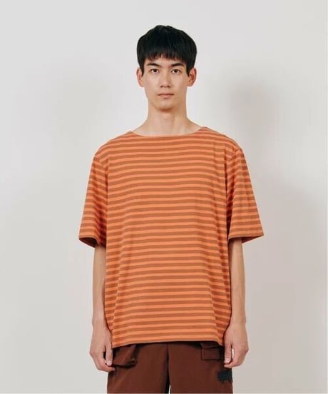 DIGAWEL  Boat neck S/S 【ORANGE】