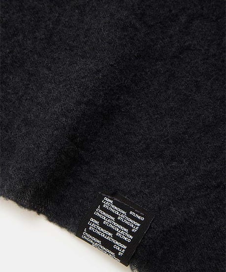 DIGAWEL Stole (fulling/milling)【C.GRAY/BROWN】