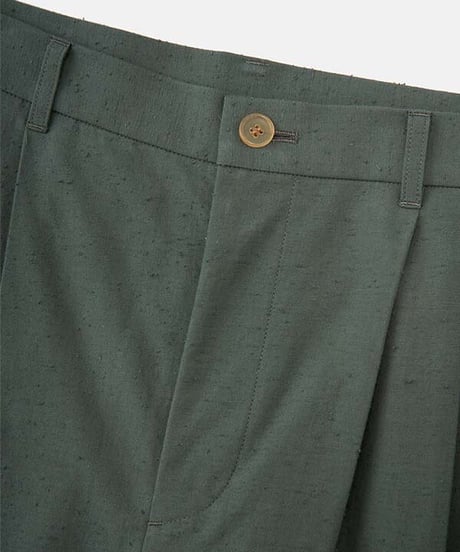 DIGAWEL  2 Tuck Tapered Pants【D.GREEN】