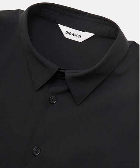 DIGAWEL  Side Pocket Oversized Shirt【BLACK】
