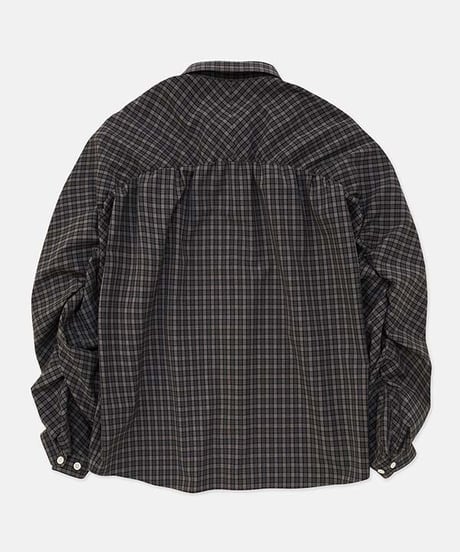 DIGAWEL  Puckering Shirt【GRAY CHECK】