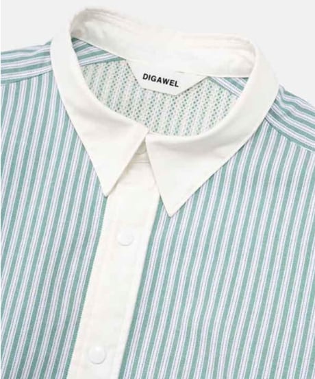 DIGAWEL  Coach L/S Shirt jacket【STRIPE】