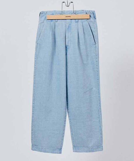 DIGAWEL  2 Tuck Slacks (Dickies×DIGAWEL)【LIGHT BLUE】