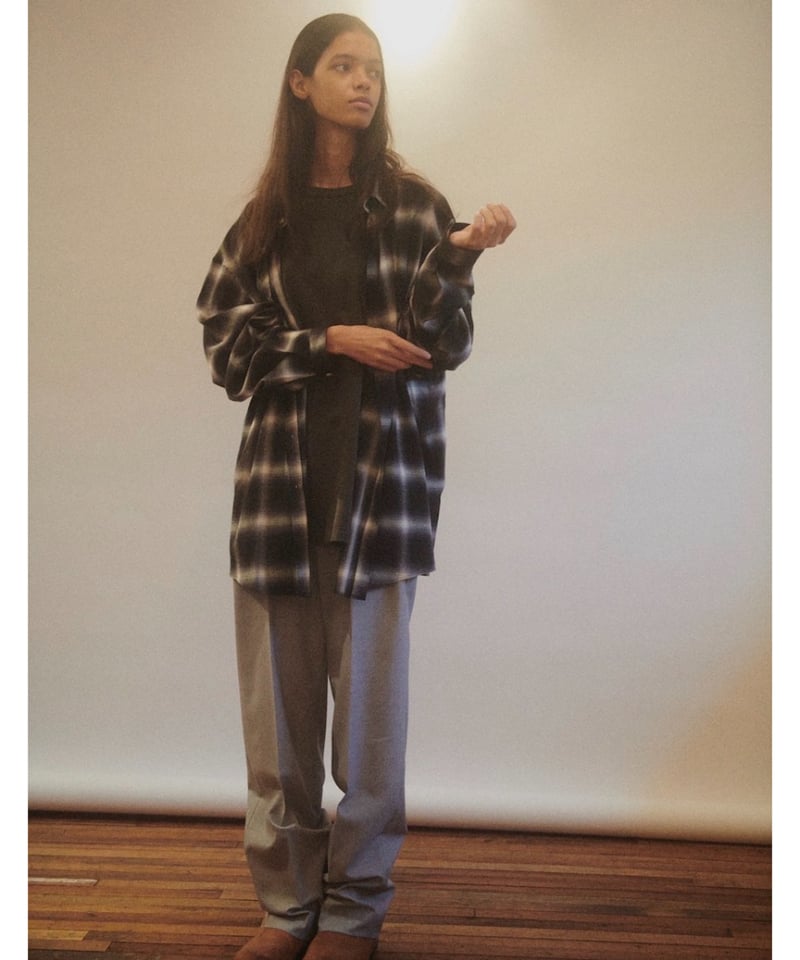 DIGAWEL Oversized Shirt【BLACK】 | welles