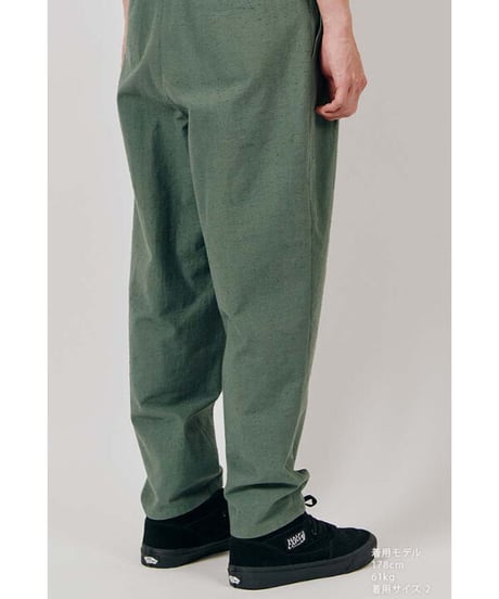 DIGAWEL  2 Tuck Tapered Pants【D.GREEN】