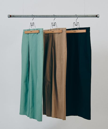 DIGAWEL  1 Intuck Pants【BLACK】