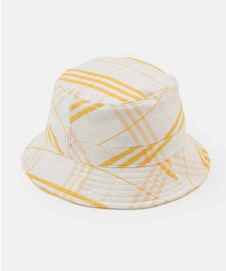 DIGAWEL  Hat ① 【YELLOW CHECK】