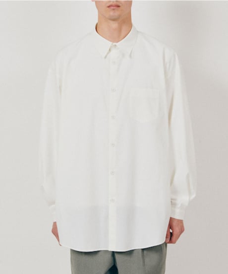 DIGAWEL  Oversized Shirt ② C/N【WHITE】