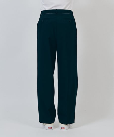 DIGAWEL  Stitch 1Tuck Pants【BLACK】
