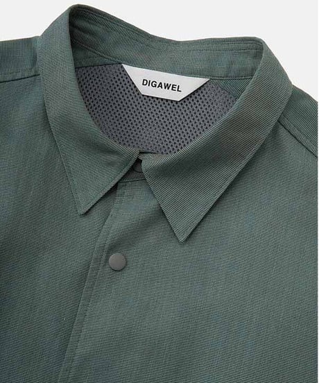 DIGAWEL  Coach L/S Shirt jacket【GREEN】