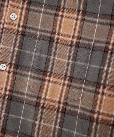 DIGAWEL Check shirt (generic)【GRAY/BEG】