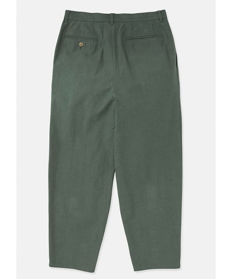 DIGAWEL  2 Tuck Tapered Pants【D.GREEN】