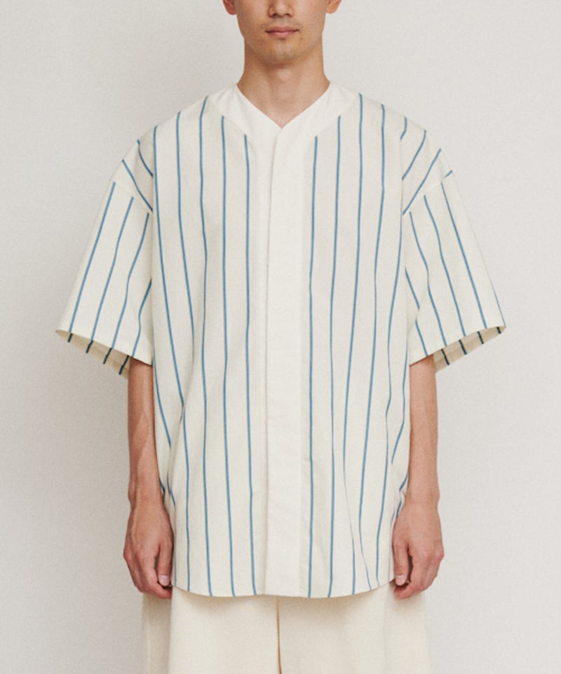 DIGAWEL Baseball S/S shirt【WHITE】 | welles