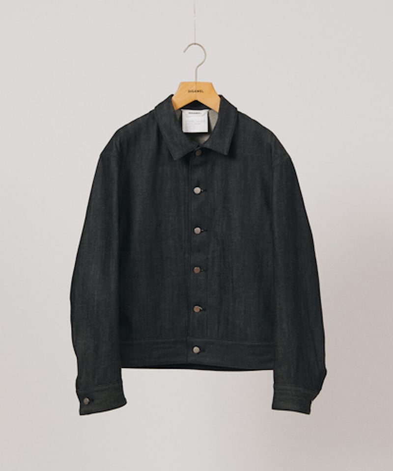 DIGAWEL DENIM JACKET【BLACK】 | welles
