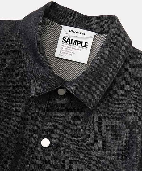 DIGAWEL  DENIM JACKET【BLACK】