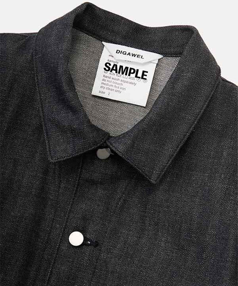 DIGAWEL DENIM JACKET【BLACK】 | welles